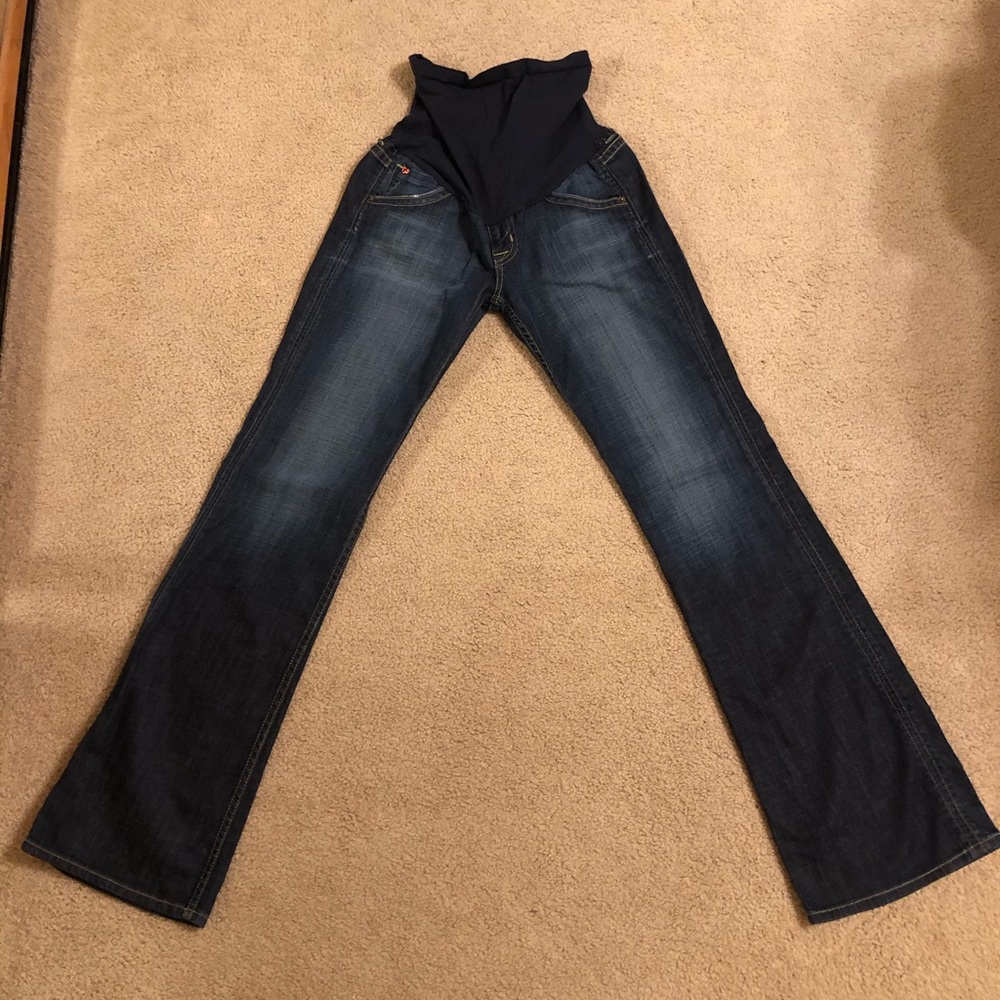 Hudson bootcut maternity jeans
